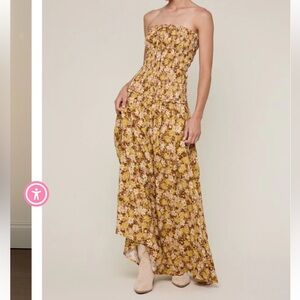 Floral Smocked Maxi Dress